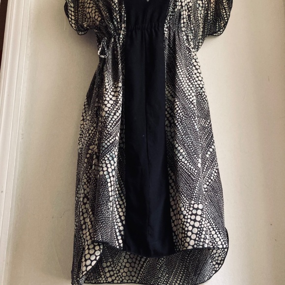 Isla Fisher’s Dress! Geren Ford x Anthro Silk Geo Print Kimono + Free Dress! - Picture 8 of 15